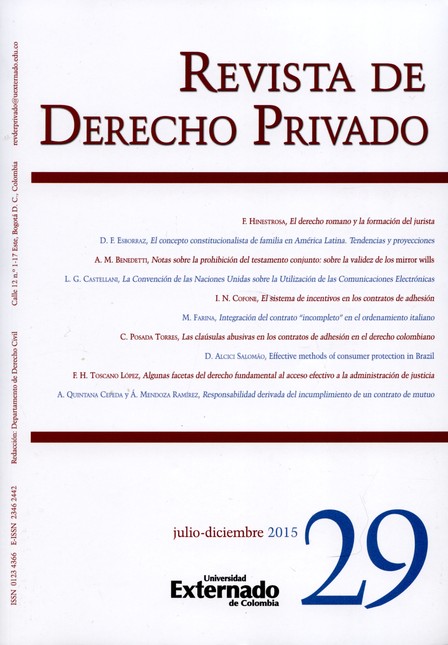 Revista de Derecho Privado No....