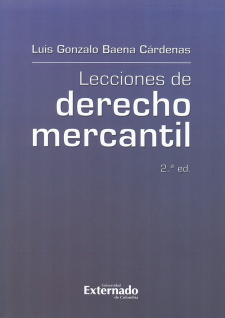 Lecciones de derecho mercantil