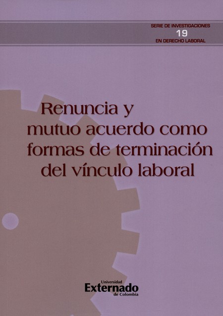 Renuncia y mutuo acuerdo como ...