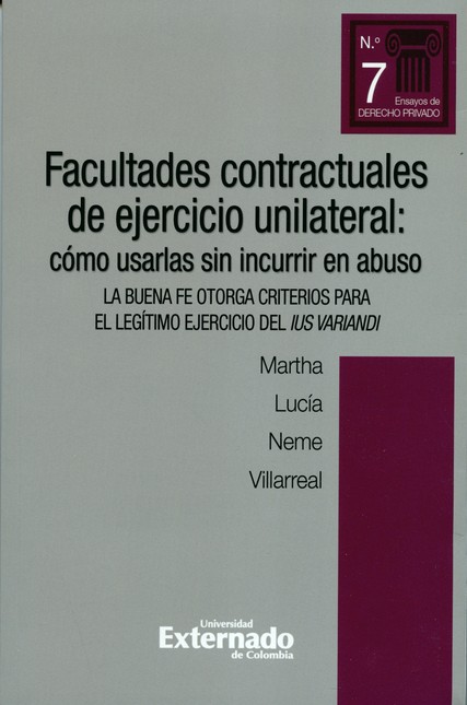 Facultades contractuales de ej...