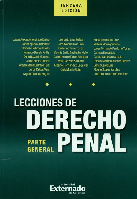Lecciones de derecho penal. Pa...