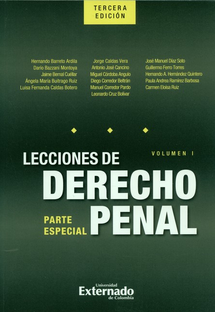 Lecciones de derecho penal Vol...