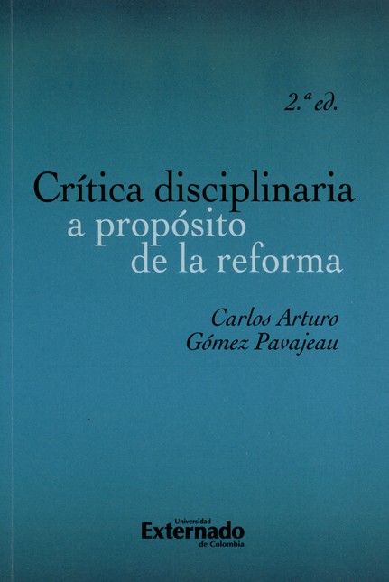 Crítica disciplinaria a propós...