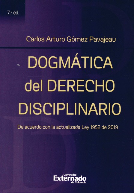 Dogmática del derecho discipli...