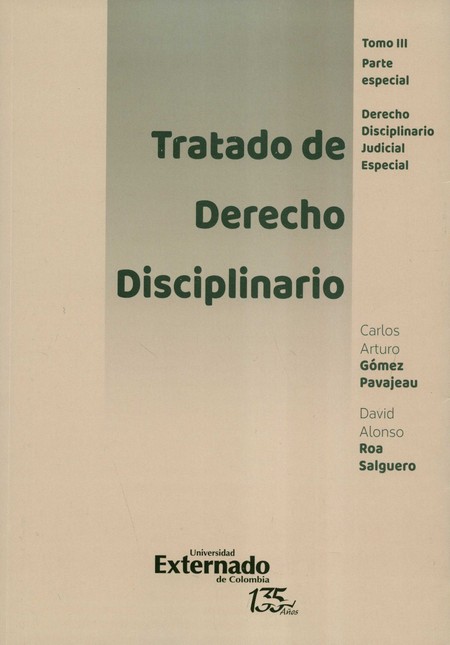 Tratado de derecho disciplinar...