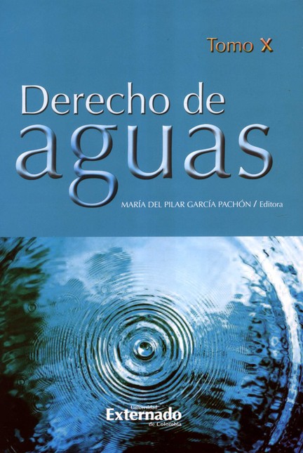 Derecho de aguas. Tomo X