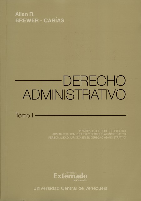 Derecho Administrativo. Brewer...