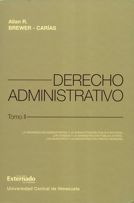 Derecho Administrativo. Brewer...