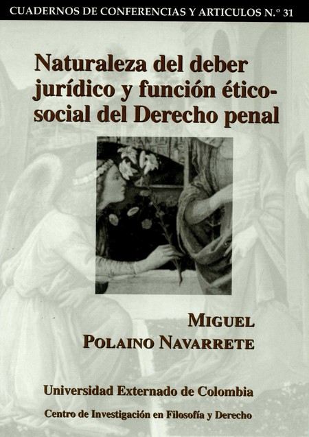 Naturaleza del deber jurídico ...