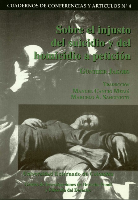 Sobre el injusto del suicidio ...