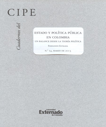 Revista Cuadernos del Cipe No....