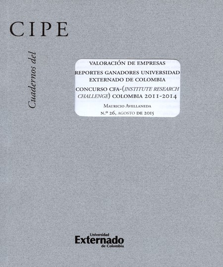 Revista Cuadernos del CIPE No....