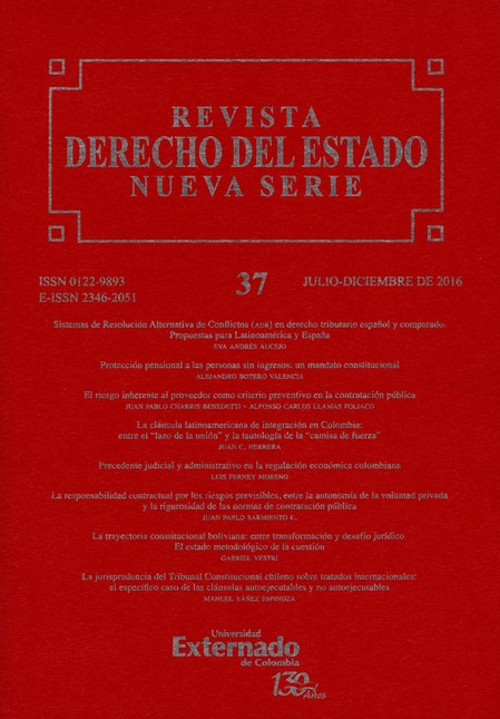 Rev. Derecho del Estado No.37