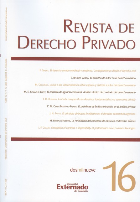 Revista de Derecho Privado No....