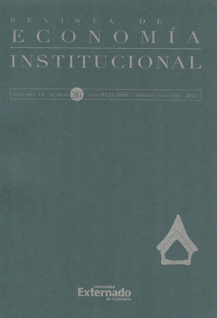 Revista Economía Institucional...