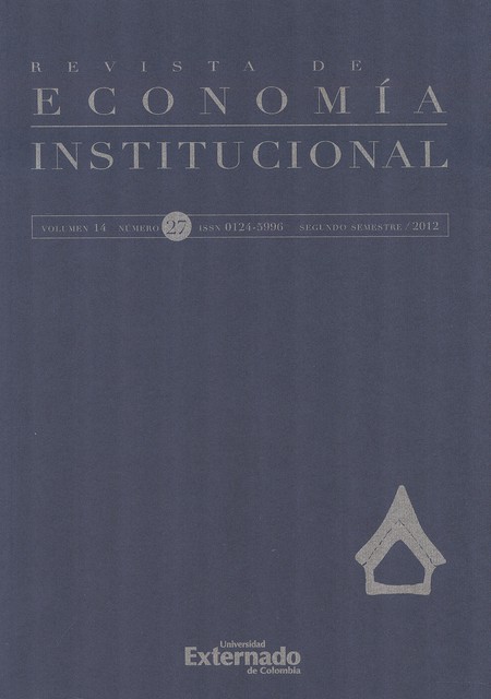 Revista Economía Institucional...