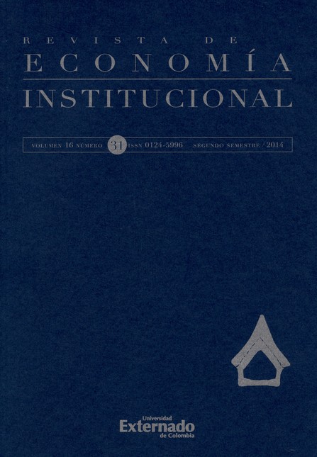 Revista Economía Institucional...