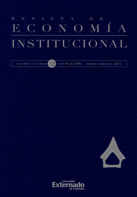 Revista Economía institucional...