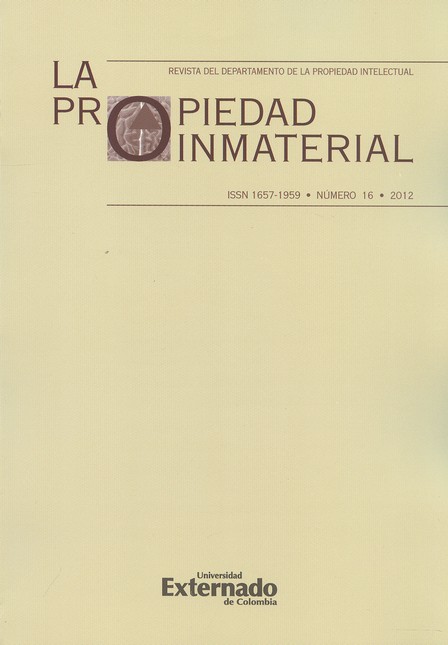 Revista La propiedad inmateria...