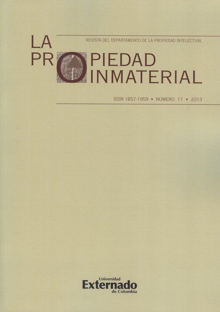 Revista La propiedad inmateria...
