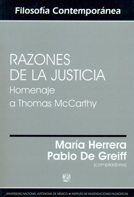 Razones de la justicia. Homena...