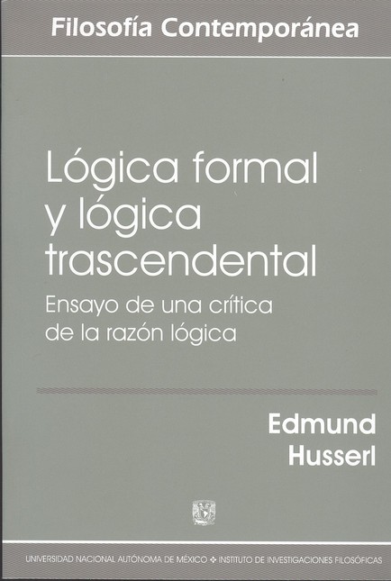Lógica formal y lógica trascen...
