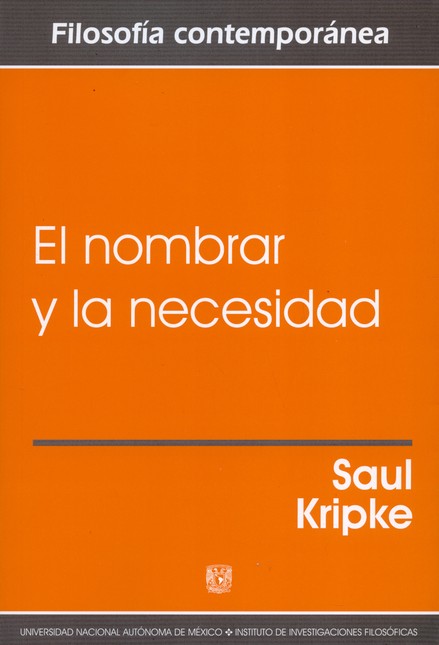 El nombrar y la necesidad