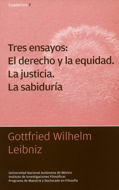 Tres ensayos: El derecho y la ...