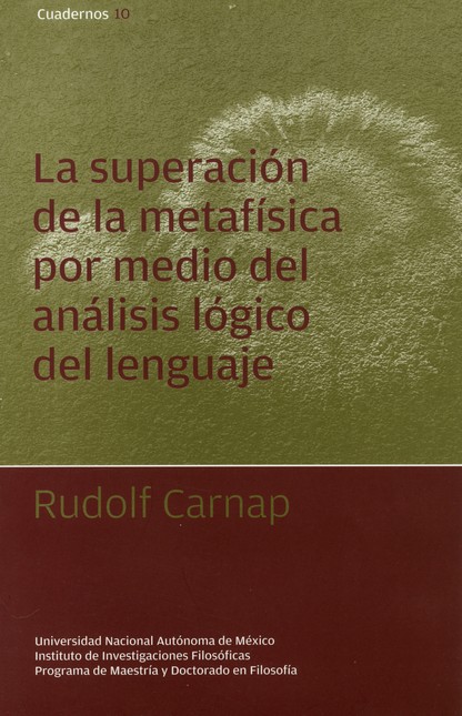 La superación de la metafísica...