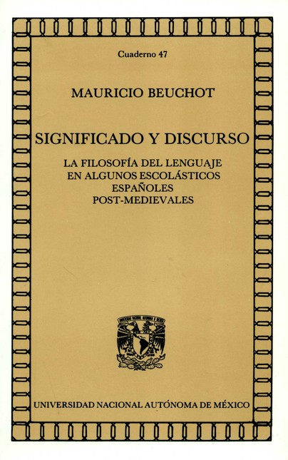 Significado y discurso. La fil...