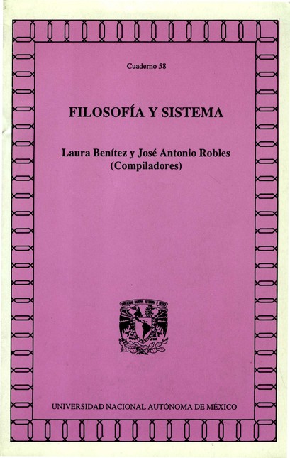 Filosofía y sistema