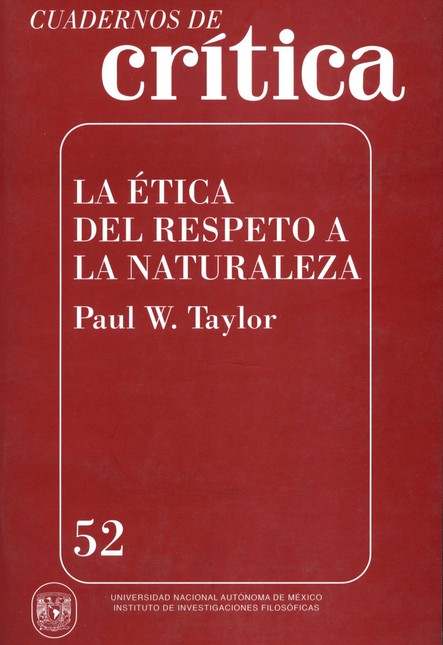 La etica del respeto a la natu...