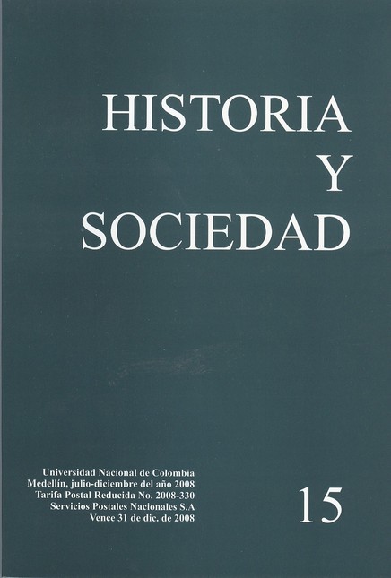 Revista Historia y Sociedad No...