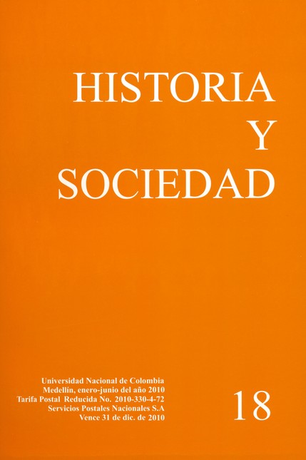 Revista Historia y Sociedad No...