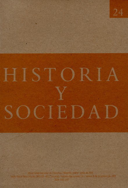 Revista Historia y Sociedad No...