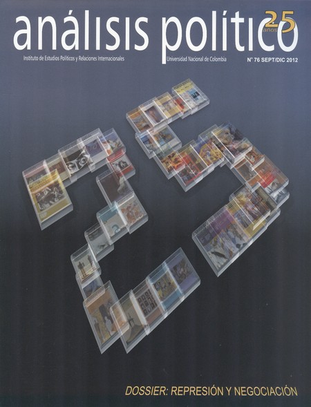 Revista Análisis Político No. ...
