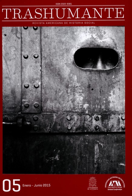 Revista Trashumante No.5 Númer...