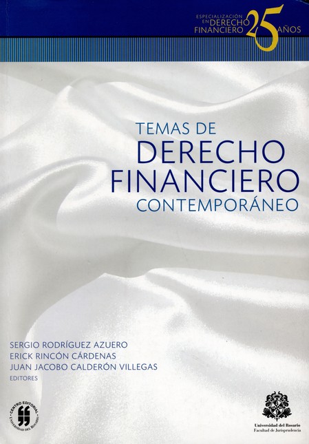 Temas de Derecho Financiero co...
