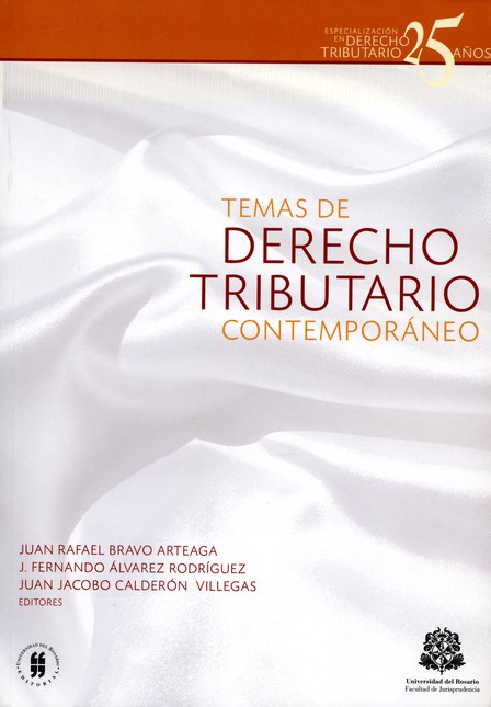 Temas de Derecho tributario co...