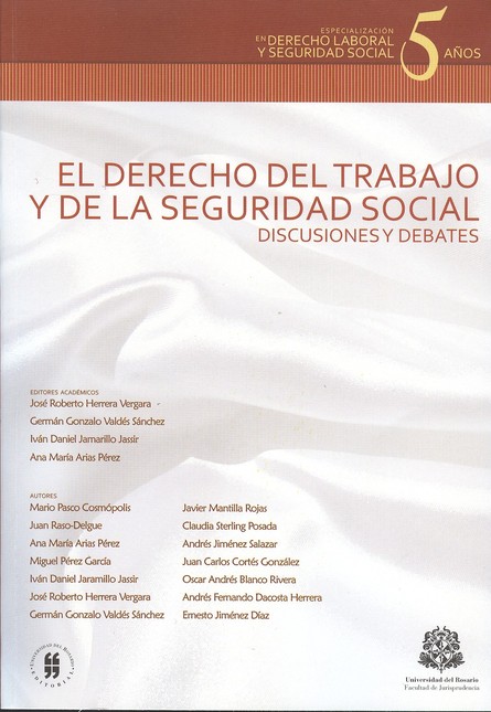 El derecho del trabajo y de la...