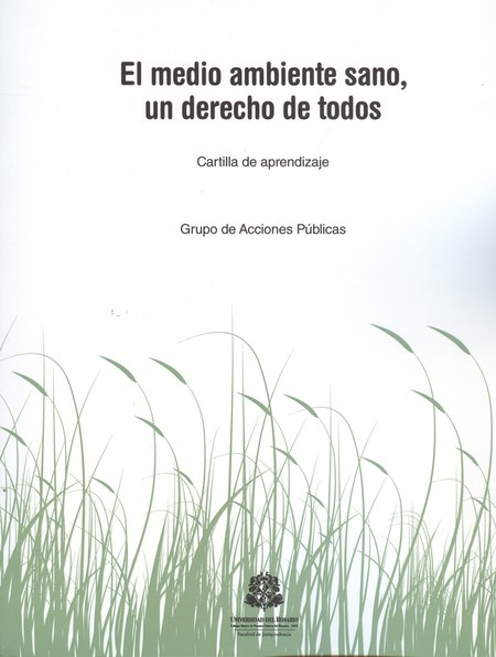 El medio ambiente sano, un der...