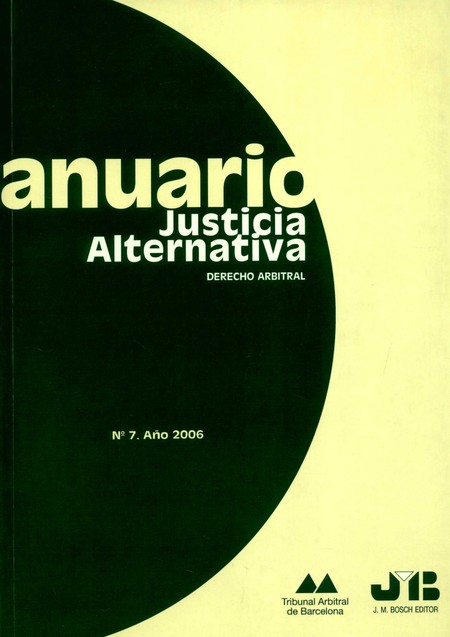 Anuario Justicia Alternativa N...