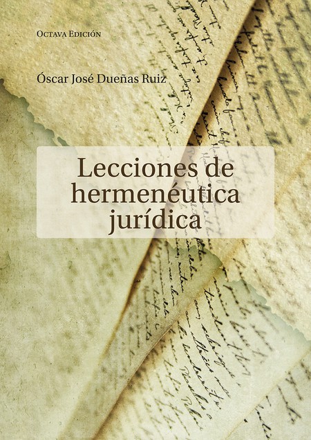 Lecciones de hermenéutica jurí...