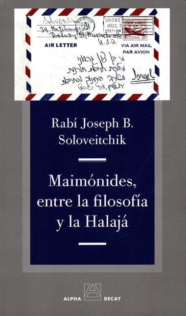 Maimonides, entre la filosofia...