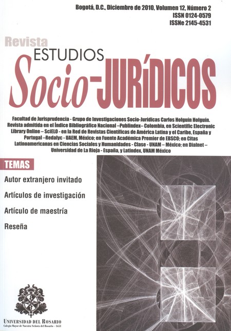 Revista Estudios Socio-Jurídic...