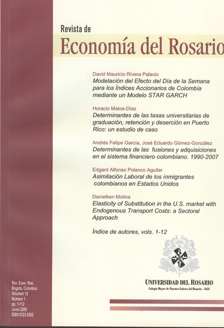 Revista de Economía del Rosari...