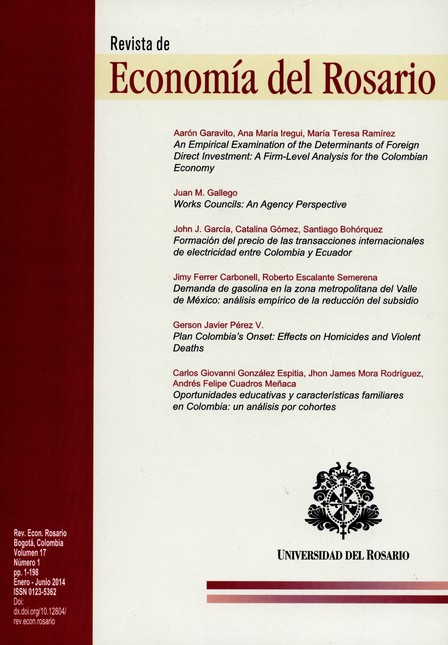 Revista de Economía del Rosari...