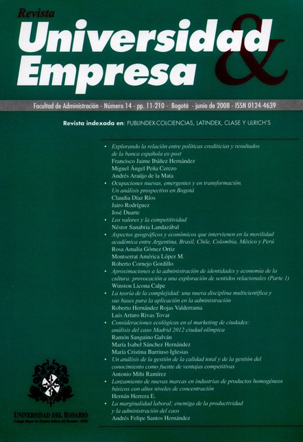 Revista Universidad y Empresa ...