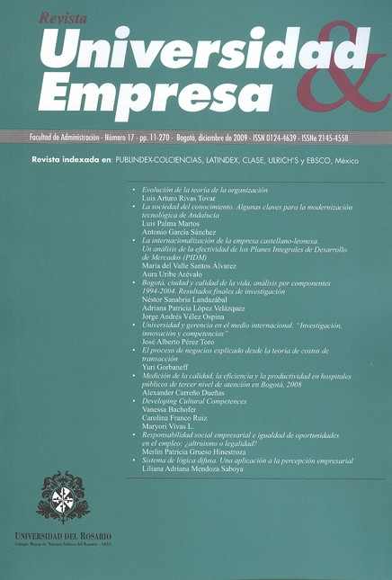 Revista Universidad y Empresa ...