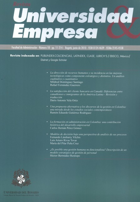 Revista Universidad y Empresa ...